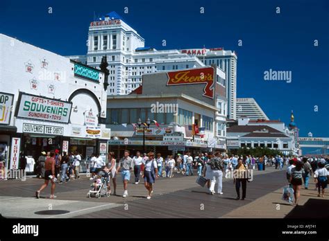 New Jerseyatlantic City Boardwalk View Fromsouth Carolinaavenue T