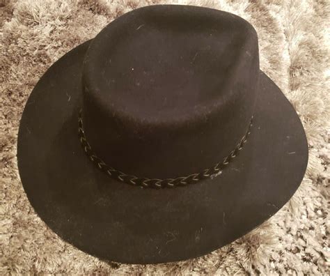 Vintage Mallory By Stetson Pure Wool Western Cowboy H Gem