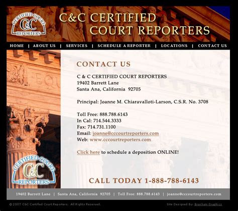 Welcome To Candc Certified Court Reporters