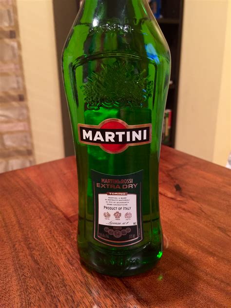 Martini And Rossi Extra Dry Vermouth First Pour Wine