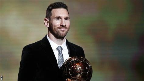 Lionel Messi Barcelona Forward Wins Ballon Dor For Record Sixth Time