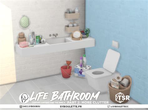 The Sims Resource Life Bathroom Set Part 2 More Clutter