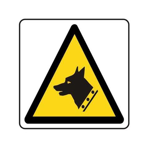 Shop Lasting Impressions Guard Dogs Warning Pictogram Sign Label