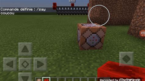 Tuto Minecraft Pocket édition Comment Avoir Un Command Block Youtube