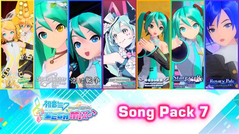 Hatsune Miku Project Diva Mega Mix Song Pack 7 Para Nintendo Switch