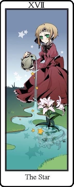 Hetalia Tarot Cards The Star Card Xvii Liechtenstein Hetalia