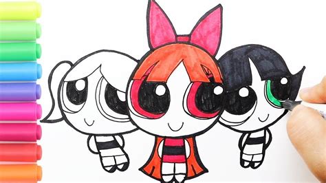 How To Draw Powerpuff Girls