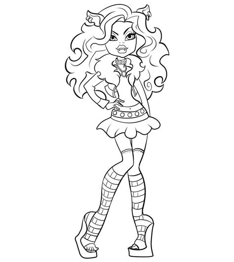 Get hold of these coloring sheets that are full of pictures and involve your kid in painting them. Monster high to download for free - Monster High Kids ...