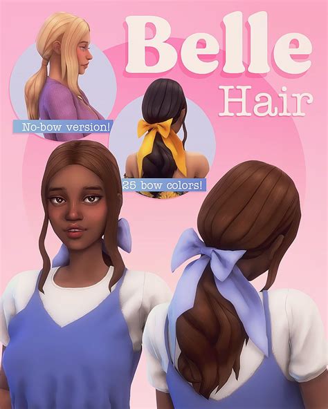 Usagi Hair Miiko On Patreon Sims 4 Sims Sims 4 Toddler Vrogue
