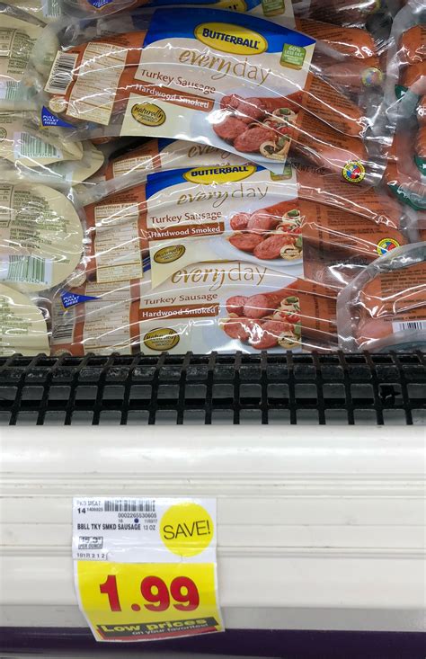 · cut turkey sausage links apart with a sharp knife. Butterball Turkey Sausage as low as $0.74 at Kroger (Reg ...