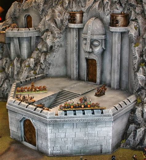 The Troll Dens Gaming Terrain Dwarf Castle