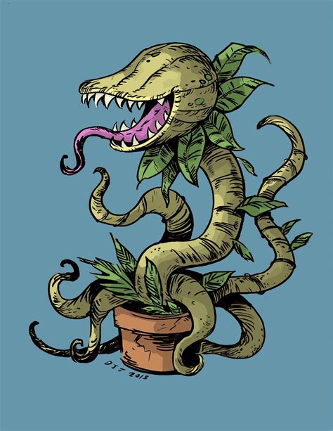Monster Plant Quirky Art Alien Character Design Plant Monster