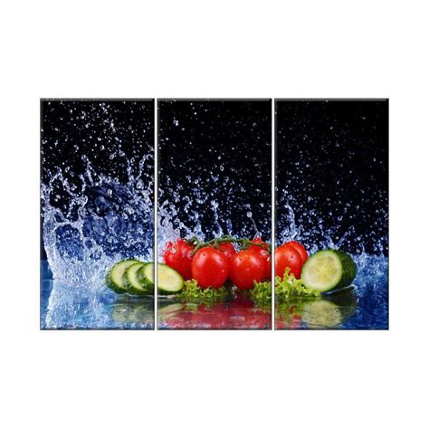 Fruit And Vegetable Wall Tiles For Kitchen 005 Printed Picture On