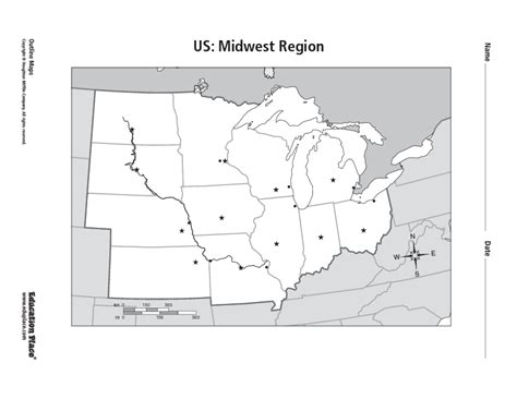 Us Midwest Region Organizer For 5th 12th Grade Lesson Planet