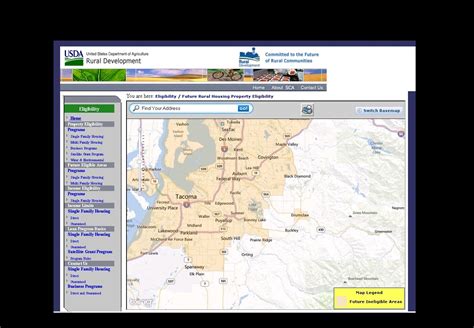 Usda Map Eligibility Map