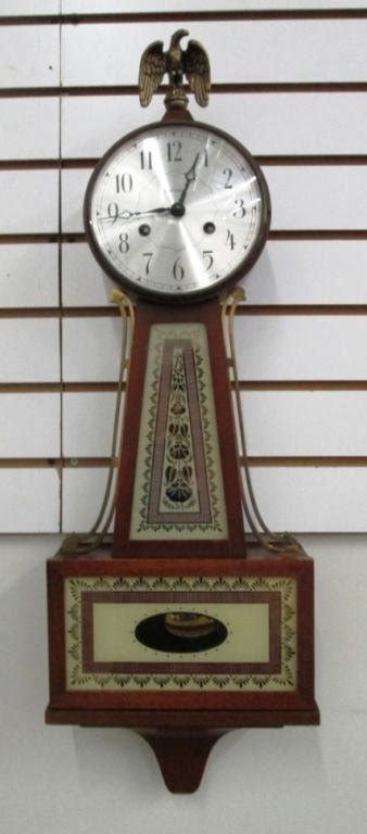 Seth Thomas Banjo Wall Clock Lot 45