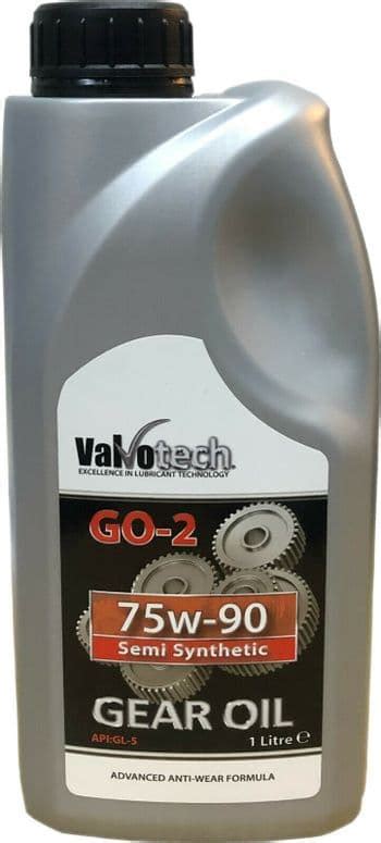 75w90 Semi Synthetic Gear Oil Api Gl 5 1l Litre Valvotech