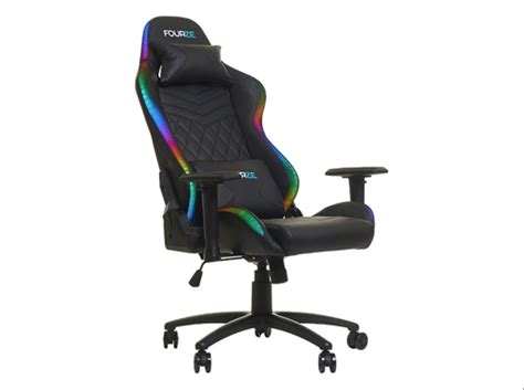 Since this is the first rgb chair we are reviewing, we look forward to connecting a power bank to its usb port to try. Fourze RGB Gaming Chair