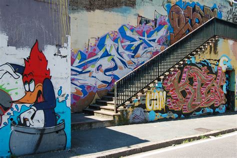 Free Images Road Stair Graffiti Street Art Mural Neighbourhood