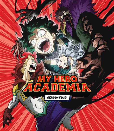 My Hero Academia Season Four Part One Includes Digital Copy Blu Ray