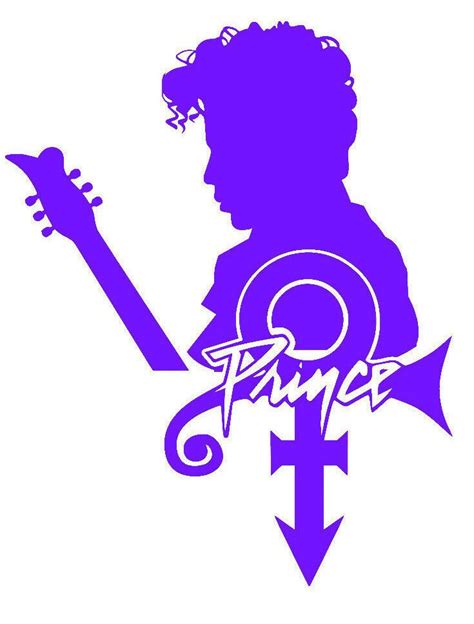 Details About Prince Rogers Nelson Prince With Symbol Vinyl Decal