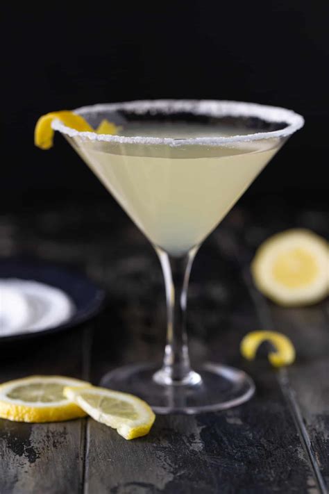 Easy Lemon Drop Martini Recipe 4 Ingredients