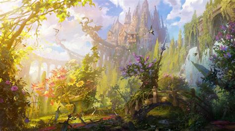 Summer Fantasy Art Wallpaper Backiee