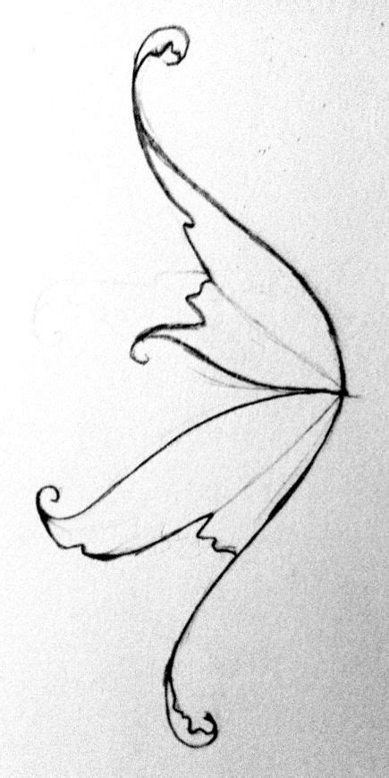 Draw Pattern Fairy Wing Drawing By Me Fairy Wings Drawing Fairy