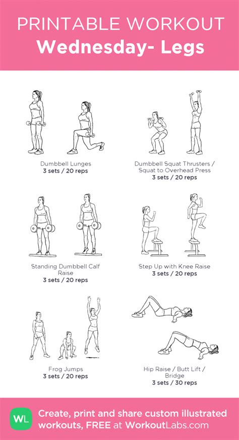 Sculpt a lean body and get in the best shape of your life. Which Women S Shoes | Leg day workouts, Printable workouts ...