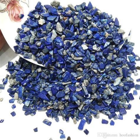 Blue Lapis Lazuli Healing Crystals Quartz Crystal Gravel Specimen For