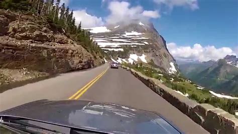 Glacier National Park Going To The Sun Road Gopro Hd 4 Youtube
