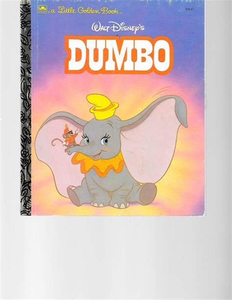 Walt Disneys Dumbo A Little Golden Book Good Hardcover 1988 1st