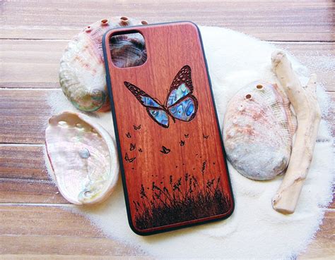 Iphone Case Personalized T Wood Engraved Phone Case Etsy