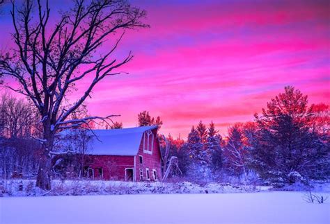 Winter Sunset By Greg Lundgren On Capture Minnesota Winter Sunset