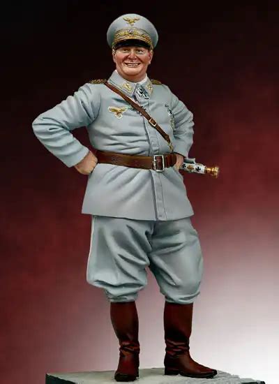 Unpainted Kit 118 90mm Scale Air Marshal Goering 90mm Figure