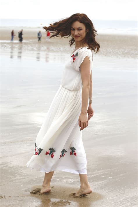 Olga Kurylenko Summer Dresses Fashion White Dress