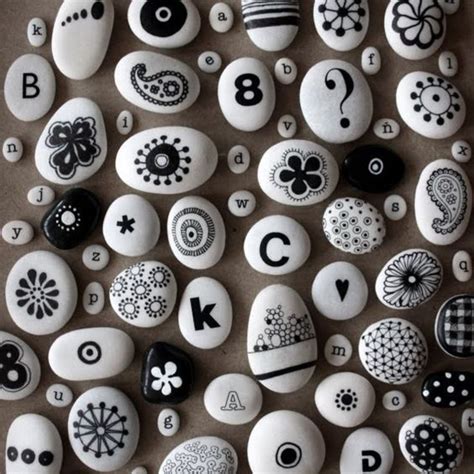 Steine Bemalen 40 Ideen Für Originelles Basteln Mit Steinen Easy Flowers
