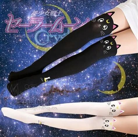 High Quality Cheap Sailor Moon Cosplay Cats Luna Crystal Artemis Cosplay Accessory Women Tight