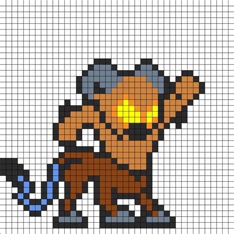 Montaro By Arcanjulio On Kandi Patterns Pixel Art Pattern Pony Bead