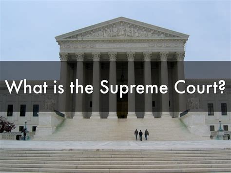 Supreme Court By Sje 5th Grade Cart