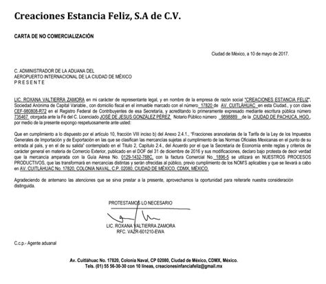 Ejemplo De Carta Responsiva De Entrega De Material  Compartir Materiales
