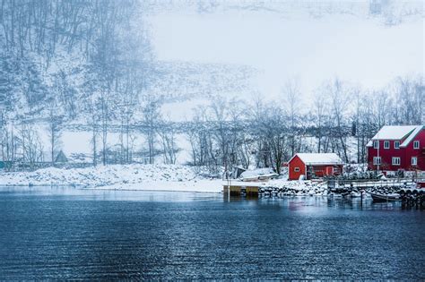冬のノルウェーの風景 北欧ガイド