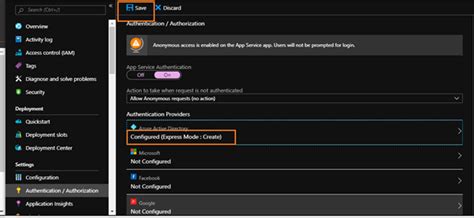 We then change the action to take when request is not authenticated to log in with *azure active directory. How to Secure your Azure App Service with Azure's AD ...