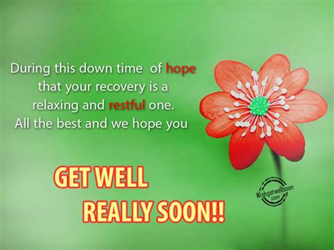 Get Well Soon Wishes Pictures Images