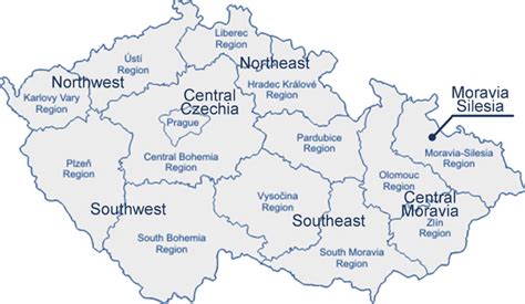 Kraj) and 1 capital city (hlavni mesto). EU funds in Czech Republic (Central Moravia Region) - FOMOSO