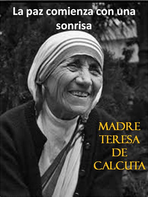 Frases Hermosas Madre Teresa De Calcuta Mother