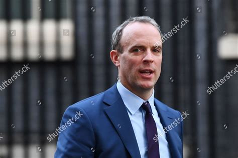 Dominic Raab Justice Secretary Leaves Cabinet Editorial Stock Photo