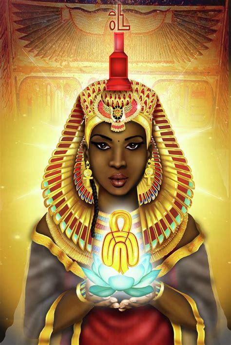 717d65e01a4f58745d5044c7152d2c92  602×900 Pixels Egyptian Black Women Art Egyptian Goddess