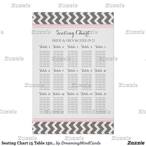 15 Table Chart Letter G Decoration