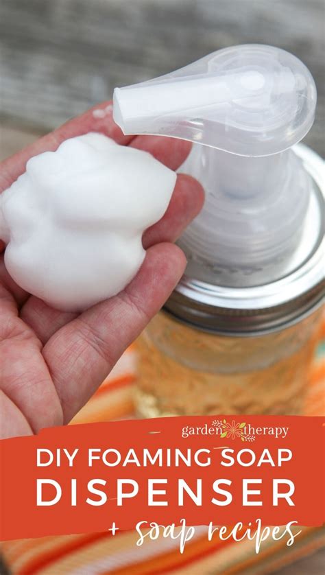 How To Make A Foaming Soap Dispenser An All Natural Foam Soap Recipe